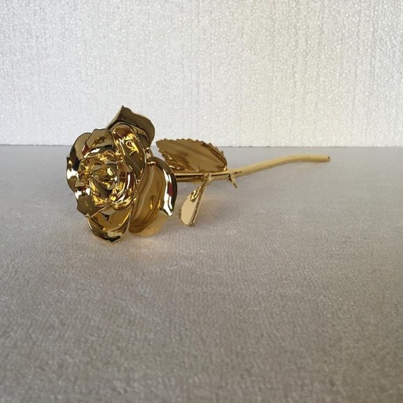 Eternal Love Rose Dipped in 24k Gold Foil DM79 - Picture 4 of 12